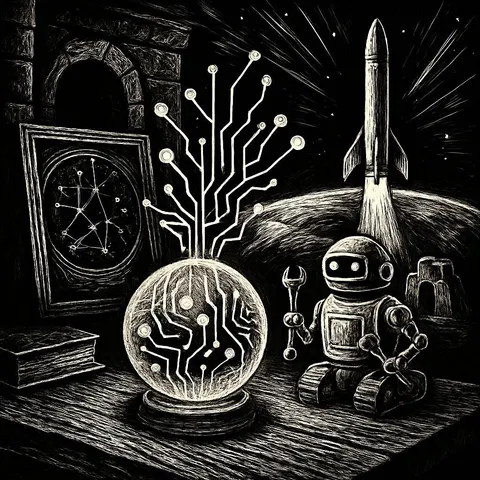 A Thousand Episodes Of Weird Things, AI, And Space cover art